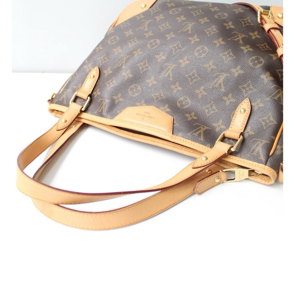 Louis Vuitton Brown Monogram Tote Bag - Picture 10 of 16